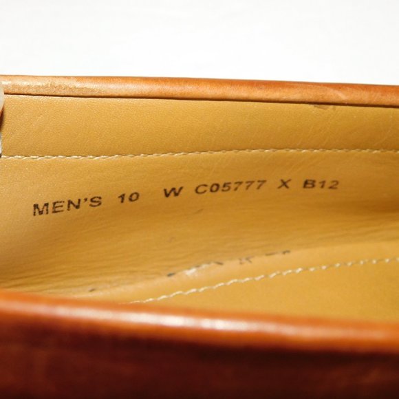 Cole Haan Brown Leather Slip On Loafers Men\'s Size 10 Made In India main image 2